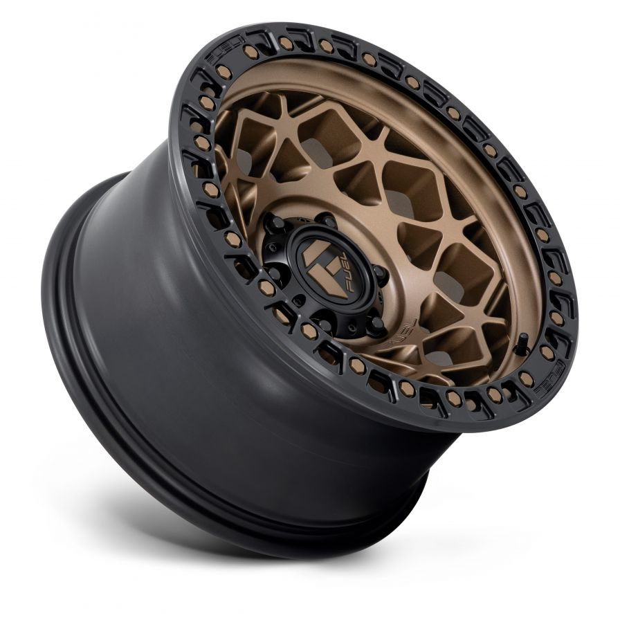 Fuel Wheels<br>Unit Matte Bronze Black Lip (17x9)